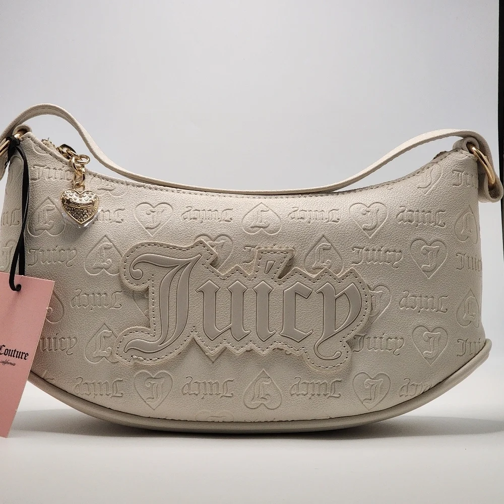 New With Tags Juicy Couture Embossed Shoulder Bag